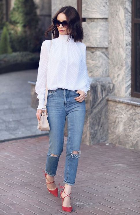 bluza-alba-jeansi